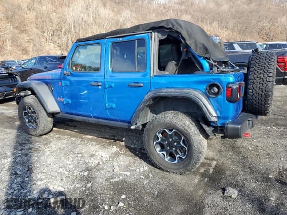✅ 2023 Jeep Wrangler Rubicon • VIN: 1C4HJXFN7PW693166 • Лот: 50508175. Опубликован ранее на Copart с пробегом 40 093 миль. Бесплатный доступ к архиву аукционных продаж из США и подробный отчёт об истории автомобиля на DreamBid. Изображение 2.