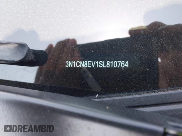 ✅ 2025 Nissan Versa SV • VIN: 3N1CN8EV1SL810764 • Lot: 42991435. Listed on IAAI with 2,347 mi. Free auction sales archive from the USA and detailed vehicle history report at DreamBid. Image 9.