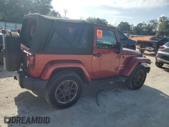 ✅ 2011 Jeep Wrangler Sahara • VIN: 1J4AA5D16BL606416 • Lot: 68573425. Listed on Copart with 93,108 mi. Free auction sales archive from the USA and detailed vehicle history report at DreamBid. Image 3.