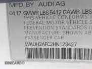 ✅ 2017 Audi A6 Prestige • VIN: WAUH2AFC2HN123427 • Lot: 42438025. Wystawiony na IAAI z przebiegiem 71 895 mil. Bezpłatny archiwum sprzedaży aukcyjnych z USA i szczegółowy raport historii pojazdu na DreamBid. Zdjęcie 9.