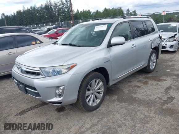 ✅ 2012 Toyota Highlander Limited • VIN: JTEDC3EH7C2007301 • Lot: 42277573. Listed on IAAI with 188,318 mi. Free auction sales archive from the USA and detailed vehicle history report at DreamBid. Image 2.