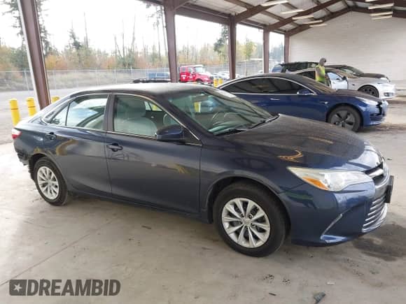 2015 Toyota Camry LE with VIN 4T4BF1FK5FR493778, listed as a IAAI auction lot 43476551 with 55,165 mi miles and . Bid and sale history available at DreamBid. Image 14.