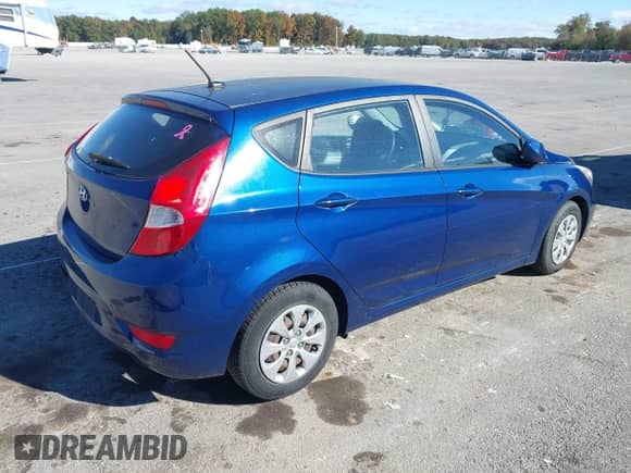 2016 Hyundai Accent SE с VIN KMHCT5AE0GU275233, выставлен на аукционе IAAI как лот 43508735 с пробегом 90 227 миль миль и . История ставок и продаж доступна на DreamBid. Изображение 4.