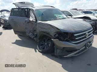 ✅ 2023 Volkswagen Atlas SE • VIN: 1V2JR2CAXPC550095 • Lot: 43479260. Wystawiony na IAAI z przebiegiem 21 622 mil. Bezpłatny archiwum sprzedaży aukcyjnych z USA i szczegółowy raport historii pojazdu na DreamBid. Zdjęcie 1.