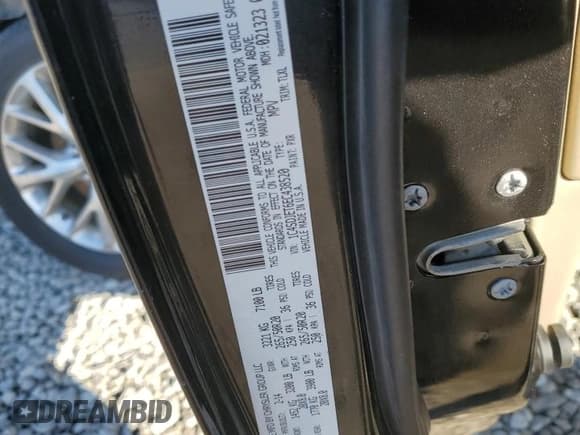 ✅ 2014 Dodge Durango Citadel • VIN: 1C4SDJET6EC438520 • Lot: 47929365. Listed on Copart with Not provided. Free auction sales archive from the USA and detailed vehicle history report at DreamBid. Image 16.