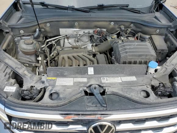 ✅ 2021 Volkswagen Atlas SEL Premium R-Line • VIN: 1V2FR2CA9MC519504 • Lot: 68961615. Listed on Copart with 98,353 mi. Free auction sales archive from the USA and detailed vehicle history report at DreamBid. Image 12.