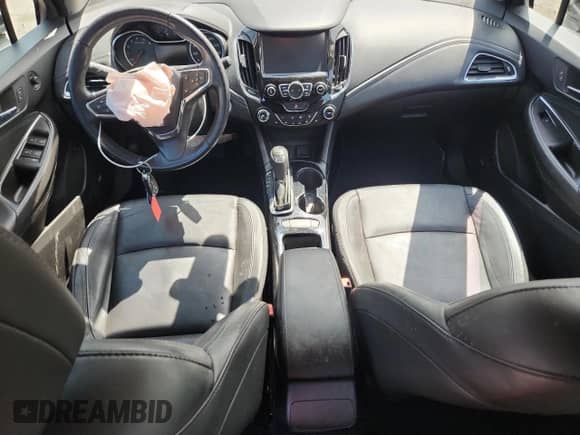 2017 Chevrolet Cruze LT with VIN 1G1BH5SE7H7251133, listed as a Copart auction lot 61690515 with 95,807 mi miles and Non repairable. Bid and sale history available at DreamBid. Image 8.