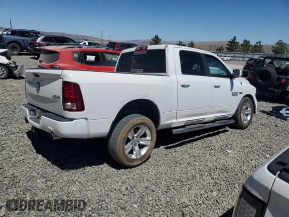 ✅ 2016 Ram 1500 Sport • VIN: 1C6RR7MTXGS296709 • Lot: 67248295. Listed on Copart with 85,264 mi. Free auction sales archive from the USA and detailed vehicle history report at DreamBid. Image 3.