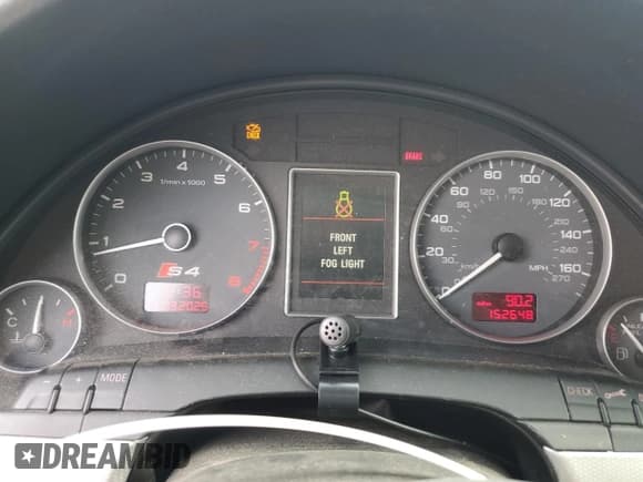 ✅ 2004 Audi S4 • VIN: WAUPL68E24A115561 • Лот: 43943165. Опубликован ранее на Copart с пробегом 152 648 миль. Бесплатный доступ к архиву аукционных продаж из США и подробный отчёт об истории автомобиля на DreamBid. Изображение 9.