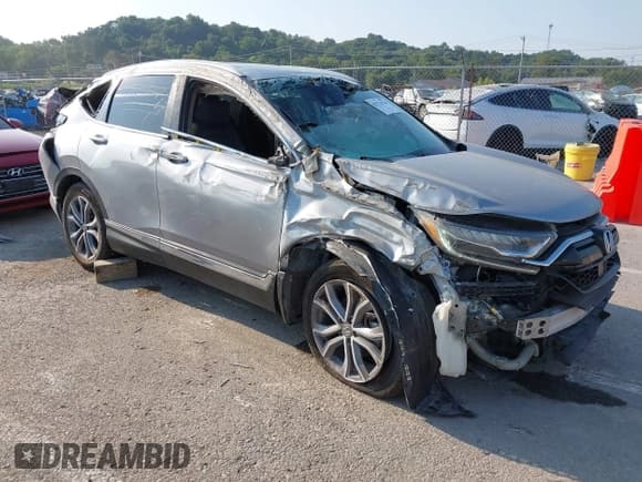 ✅ 2020 Honda CR-V Touring • VIN: 5J6RW2H97LL019761 • Lot: 42922918. Wystawiony na IAAI z przebiegiem 51 941 mil. Bezpłatny archiwum sprzedaży aukcyjnych z USA i szczegółowy raport historii pojazdu na DreamBid. Zdjęcie 1.