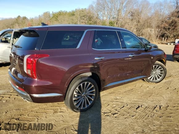 ✅ 2024 Hyundai Palisade Calligraphy • VIN: KM8R7DGE0RU707421 • Лот: 85900014. Опубликован ранее на Copart с пробегом Не указан. Бесплатный доступ к архиву аукционных продаж из США и подробный отчёт об истории автомобиля на DreamBid. Изображение 3.