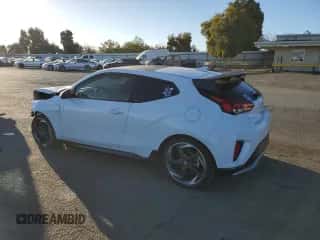 2019 Hyundai Veloster Turbo R-Spec с VIN KMHTH6AB4KU011194, выставлен на аукционе Copart как лот 76710134 с пробегом 50 026 миль миль и Списание • Salvage title. История ставок и продаж доступна на DreamBid. Изображение 2.