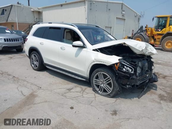 ✅ 2022 Mercedes-Benz GLS 450 • VIN: 4JGFF5KE0NA629494 • Лот: 42722063. Опубликован ранее на IAAI с пробегом 36 077 миль. Бесплатный доступ к архиву аукционных продаж из США и подробный отчёт об истории автомобиля на DreamBid. Изображение 1.