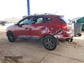 2015 Hyundai Tucson SE with VIN KM8JU3AG8FU049157, listed as a Copart auction lot 81321415 with 98,363 mi miles and Salvage title. Bid and sale history available at DreamBid. Image 2.