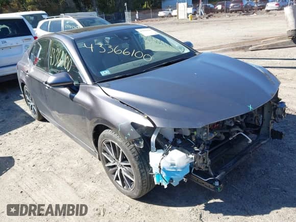 2023 Toyota Camry Hybrid XLE с VIN 4T1F31AK0PU053612, выставлен на аукционе IAAI как лот 43366100 с пробегом 74 858 миль миль и . История ставок и продаж доступна на DreamBid. Изображение 1.