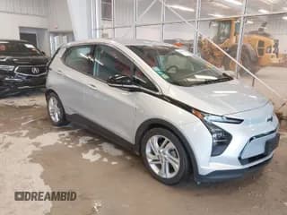 ✅ 2022 Chevrolet Bolt EV 1LT • VIN: 1G1FW6S08N4110327 • Lot: 41538761. Wystawiony na IAAI z przebiegiem 54 082 mil. Bezpłatny archiwum sprzedaży aukcyjnych z USA i szczegółowy raport historii pojazdu na DreamBid. Zdjęcie 1.