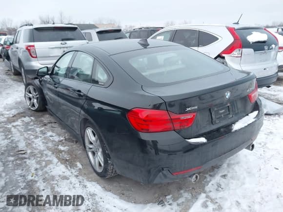 ✅ 2015 BMW 4 Series 435i xDrive • VIN: WBA4B3C55FGV48206 • Lot: 41365617. Listed on IAAI with 78,438 mi. Free auction sales archive from the USA and detailed vehicle history report at DreamBid. Image 3.