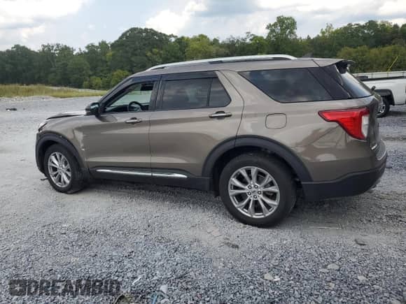 2021 Ford Explorer Limited with VIN 1FMSK8FH6MGA14413, listed as a Copart auction lot 71562005 with 56,947 mi miles and Salvage title. Bid and sale history available at DreamBid. Image 2.