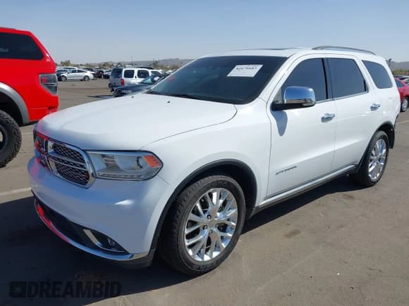 ✅ 2014 Dodge Durango Citadel • VIN: 1C4RDHEG4EC537069 • Lot: 41676683. Listed on IAAI with 164,717 mi. Free auction sales archive from the USA and detailed vehicle history report at DreamBid. Image 2.