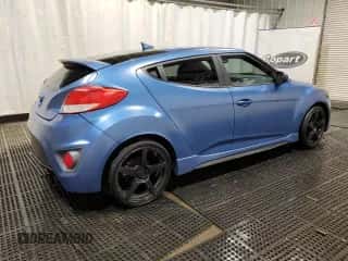 2016 Hyundai Veloster Turbo Rally Edition with VIN KMHTC6AE5GU252763, listed as a Copart auction lot 85562035 with 122,764 mi miles and Clean title. Bid and sale history available at DreamBid. Image 3.
