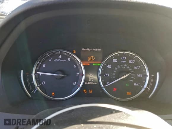 ✅ 2020 Acura MDX • VIN: 5J8YD3H33LL009285 • Lot: 95451455. Listed on Copart with 64,358 mi. Free auction sales archive from the USA and detailed vehicle history report at DreamBid. Image 9.