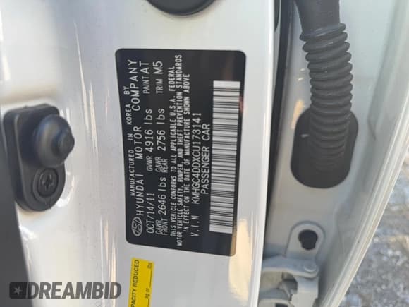 ✅ 2012 Hyundai Genesis 3.8L • VIN: KMHGC4DDXCU173141 • Лот: 93089185. Опубликован ранее на Copart с пробегом 130 293 миль. Бесплатный доступ к архиву аукционных продаж из США и подробный отчёт об истории автомобиля на DreamBid. Изображение 10.