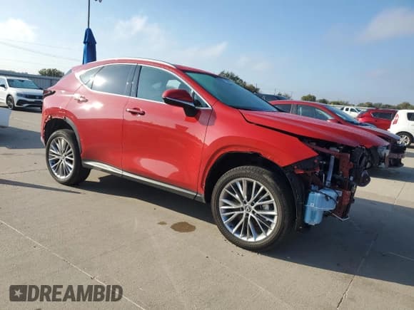 ✅ 2025 Lexus NX 350h Premium • VIN: 2T2GKCEZXSC032606 • Lot: 89913925. Listed on Copart with 13,423 mi. Free auction sales archive from the USA and detailed vehicle history report at DreamBid. Image 4.