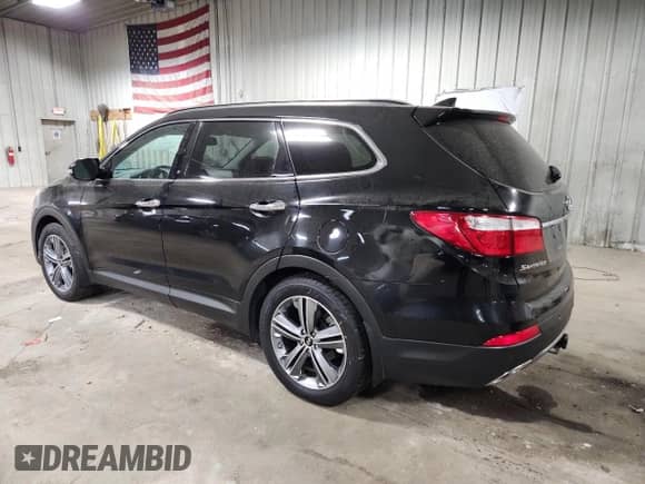 2016 Hyundai Santa Fe Limited z VIN KM8SRDHF9GU141064, wystawiony jako Copart lot #90247635 z przebiegiem 142 441 mil mil oraz Czysty tytuł • Clean title. Historia ofert i sprzedaży dostępna na DreamBid. Obrazek 2.