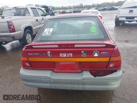 ✅ 1995 Ford Escort • VIN: 1FASP11J5SW107553 • Lot: 42202877. Listed on IAAI with 76,751 mi. Free auction sales archive from the USA and detailed vehicle history report at DreamBid. Image 16.