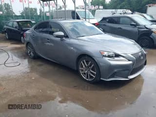 ✅ 2015 Lexus IS 350 • VIN: JTHCE1D25F5006810 • Lot: 42722078. Listed on IAAI with 191,337 mi. Free auction sales archive from the USA and detailed vehicle history report at DreamBid. Image 1.