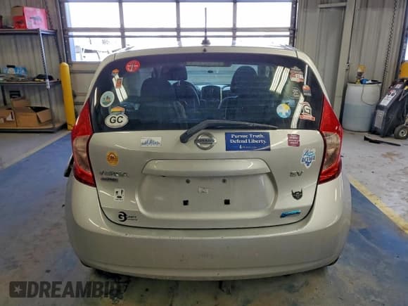 ✅ 2016 Nissan Note S • VIN: 3N1CE2CP4GL364263 • Lot: 95908845. Listed on Copart with Not provided. Free auction sales archive from the USA and detailed vehicle history report at DreamBid. Image 6.