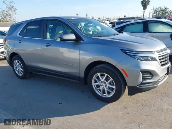 ✅ 2024 Chevrolet Equinox LT • VIN: 3GNAXUEG5RL160444 • Lot: 43682960. Wystawiony na IAAI z przebiegiem 41 762 mil. Bezpłatny archiwum sprzedaży aukcyjnych z USA i szczegółowy raport historii pojazdu na DreamBid. Zdjęcie 1.