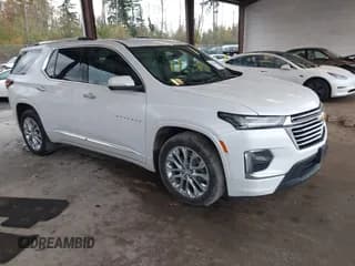 ✅ 2023 Chevrolet Traverse Premier • VIN: 1GNEVKKW6PJ135113 • Lot: 43623645. Listed on IAAI with 55,914 mi. Free auction sales archive from the USA and detailed vehicle history report at DreamBid. Image 1.