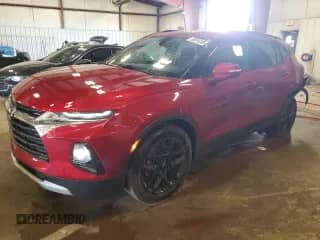 2022 Chevrolet Blazer LT z VIN 3GNKBHR41NS138869, wystawiony jako Copart lot #85876305 z przebiegiem 50 747 mil mil oraz Nie do naprawy • Non repairable. Historia ofert i sprzedaży dostępna na DreamBid. Obrazek 1.