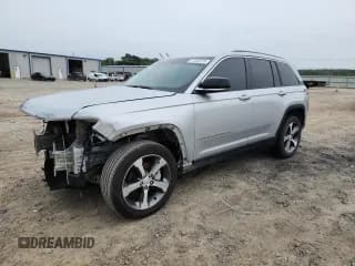 ✅ 2024 Jeep Grand Cherokee Limited • VIN: 1C4RJHBG6RC683315 • Лот: 71282725. Опубликован ранее на Copart с пробегом 5 920 миль. Бесплатный доступ к архиву аукционных продаж из США и подробный отчёт об истории автомобиля на DreamBid. Изображение 1.