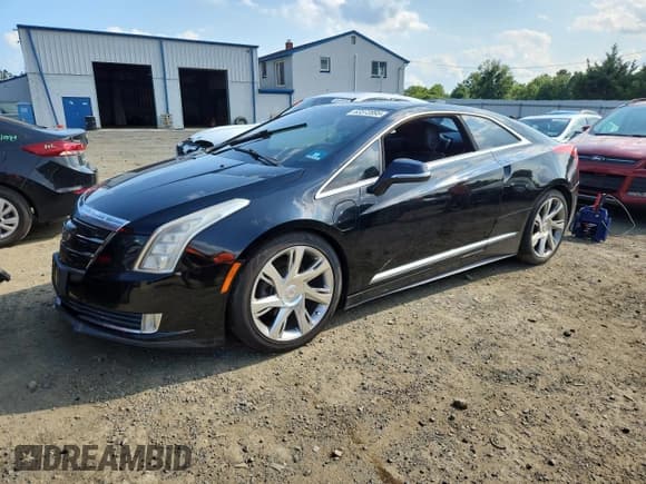 ✅ 2014 Cadillac ELR • VIN: 1G6RR1E42EU600245 • Lot: 63372895. Listed on Copart with Not provided. Free auction sales archive from the USA and detailed vehicle history report at DreamBid. Image 1.