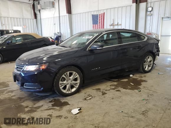 ✅ 2014 Chevrolet Impala LT • VIN: 2G1125S35E9118795 • Лот: 76471954. Опубликован ранее на Copart с пробегом 153 215 миль. Бесплатный доступ к архиву аукционных продаж из США и подробный отчёт об истории автомобиля на DreamBid. Изображение 1.