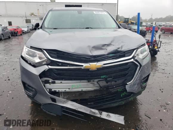 2020 Chevrolet Traverse LS с VIN 1GNEVFKW3LJ183265, выставлен на аукционе Copart как лот 80861875 с пробегом 78 468 миль миль и Списание • Salvage title. История ставок и продаж доступна на DreamBid. Изображение 5.