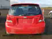 2006 Chevrolet Aveo z VIN KL1TG69666B572018, wystawiony jako Copart lot #78150204 z przebiegiem 267 611 mil mil oraz Czysty tytuł • Clean title. Historia ofert i sprzedaży dostępna na DreamBid. Obrazek 6.