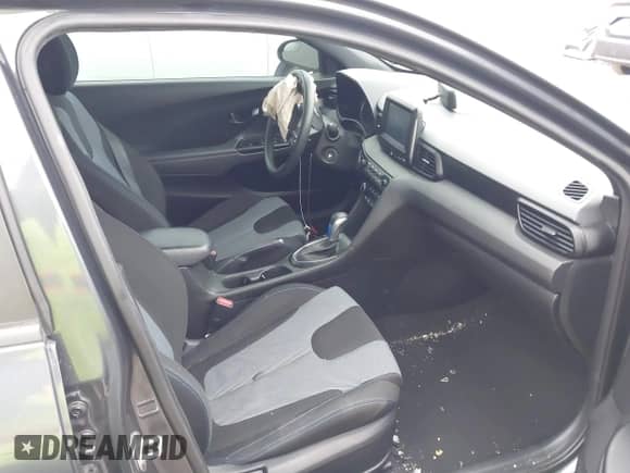 2019 Hyundai Veloster Premium with VIN KMHTG6AF0KU006614, listed as a IAAI auction lot 41329224 with 65,841 mi miles and . Bid and sale history available at DreamBid. Image 5.