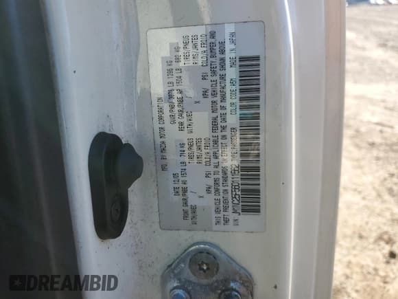 ✅ 2006 Mazda MX-5 Miata Touring • VIN: JM1NC25F560111562 • Lot: 41477085. Wystawiony na Copart z przebiegiem Nie podano. Bezpłatny archiwum sprzedaży aukcyjnych z USA i szczegółowy raport historii pojazdu na DreamBid. Zdjęcie 12.