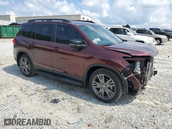 ✅ 2019 Honda Passport EX-L • VIN: 5FNYF7H58KB009933 • Lot: 81312635. Listed on Copart with 68,734 mi. Free auction sales archive from the USA and detailed vehicle history report at DreamBid. Image 4.