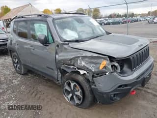 ✅ 2021 Jeep Renegade Trailhawk • VIN: ZACNJDC1XMPM24409 • Lot: 43500622. Listed on IAAI with 37,090 mi. Free auction sales archive from the USA and detailed vehicle history report at DreamBid. Image 1.