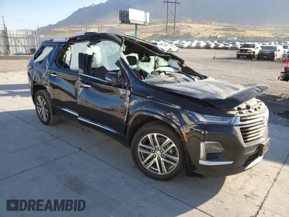 2022 Chevrolet Traverse High Country с VIN 1GNEVNKW2NJ133129, выставлен на аукционе Copart как лот 68862585 с пробегом Не указан миль и Списание • Salvage title. История ставок и продаж доступна на DreamBid. Изображение 4.