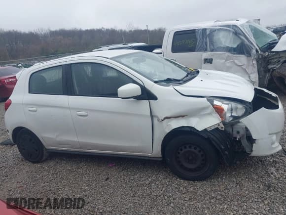 ✅ 2015 Mitsubishi Mirage DE • VIN: ML32A3HJ3FH001970 • Lot: 43747054. Listed on IAAI with 114,447 mi. Free auction sales archive from the USA and detailed vehicle history report at DreamBid. Image 13.