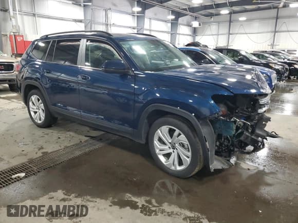 ✅ 2023 Volkswagen Atlas SE • VIN: 1V2KR2CA5PC503058 • Lot: 90033545. Wystawiony na Copart z przebiegiem 41 624 mil. Bezpłatny archiwum sprzedaży aukcyjnych z USA i szczegółowy raport historii pojazdu na DreamBid. Zdjęcie 4.