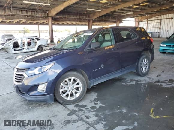 2018 Chevrolet Equinox LS с VIN 3GNAXREV2JS607446, выставлен на аукционе Copart как лот 81748745 с пробегом 79 351 миль миль и Списание • Salvage title. История ставок и продаж доступна на DreamBid. Изображение 1.