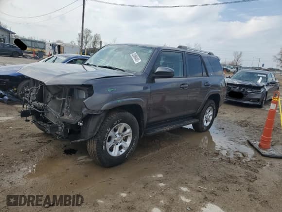 ✅ 2021 Toyota 4Runner SR5 • VIN: JTEMU5JR3M5903408 • Lot: 52088405. Listed on Copart with 76,783 mi. Free auction sales archive from the USA and detailed vehicle history report at DreamBid. Image 1.