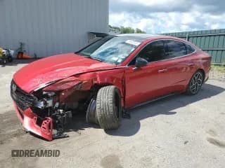 ✅ 2021 Hyundai Sonata N Line • VIN: 5NPEK4JC3MH116611 • Лот: 69665525. Опубликован ранее на Copart с пробегом 51 611 миль. Бесплатный доступ к архиву аукционных продаж из США и подробный отчёт об истории автомобиля на DreamBid. Изображение 1.