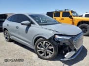 ✅ 2024 Audi Q4 e-tron Sportback Premium Plus • VIN: WA132BFZ5RP026407 • Lot: 53627444. Listed on Copart with 2,981 mi. Free auction sales archive from the USA and detailed vehicle history report at DreamBid. Image 4.